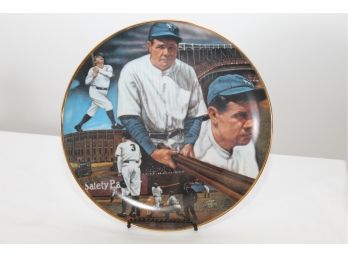 'Sultan Of Swat' 1988 Sports Impressions Collector Plate