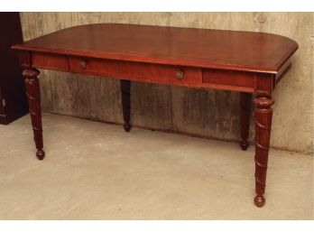 Stanley Furniture Co. Spiral Leg Desk (See Details) 60 X 30 X 30