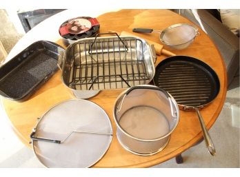 Cooking Supplies Including All-Clad Pans, Williams-Sonoma & More