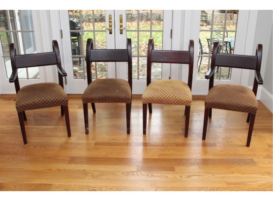 Set Of 4 Vintage Dialogica Chairs For Restoration