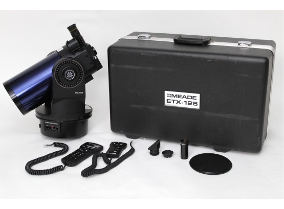 Meade ETX-125 Telescope With Case (Missing Stand) Retail $700