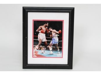 Framed Gerry Cooney Signed Photo With COA 13 X 17