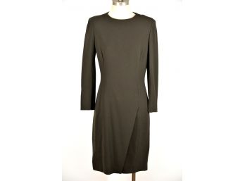Armani Collezioni Long Sleeve Knit Dress - Size 6 (GCC9)