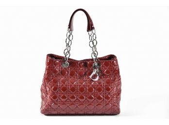 Christian Dior Red Quilted Shoulder Bag (GCB4)