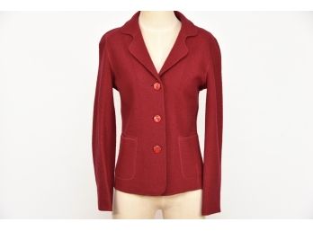 Armani Collezioni Red Jacket - Size 8 (GCC6)