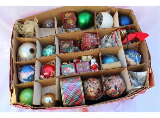 Assorted Christmas Ornaments Box 1