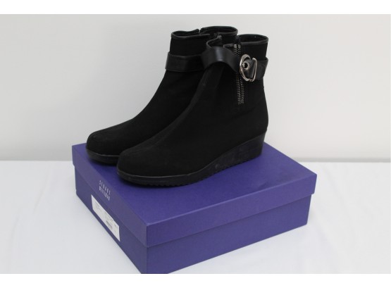 Stewart Weitzman Black Boots Size 9.5 Retail $415