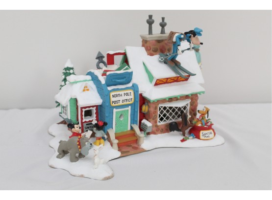 Disney Winter Wonderland 'North Pole Post Office' By Danbury Mint W/ Original Box