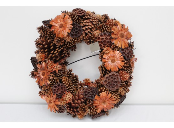 Gorgeous Terrain Pinecone Wreath Retail $298 -36