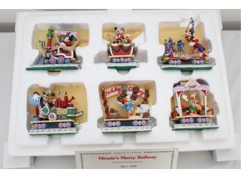 Disney Winter Wonderland 'Minnie's Merry Railway' By Danbury Mint