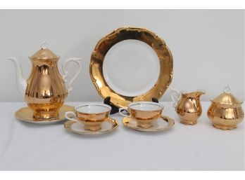 Bavaria Gold Tea Set 9 Pieces