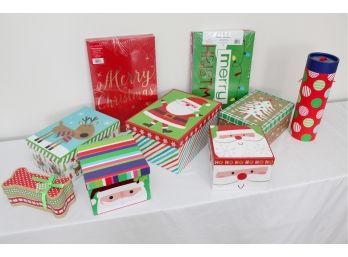 Assortment Of Holiday Gift Boxes -46