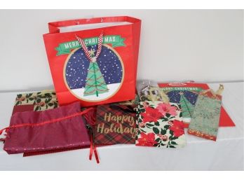 Assortment Of Holiday Gift Bags -45