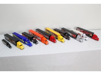 Collection Of Model Trucks Including NASCAR