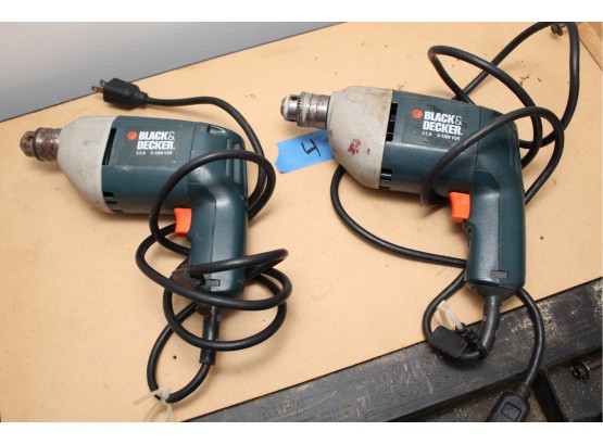 Black & Decker Drills Tested And Working