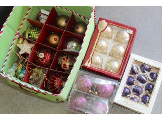 Christmas Ornaments Including Box Sets