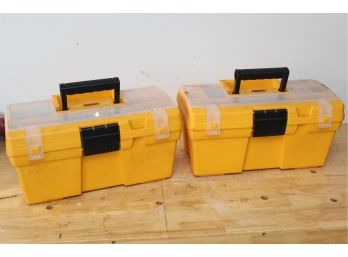 Two Tool Boxes Including Contents