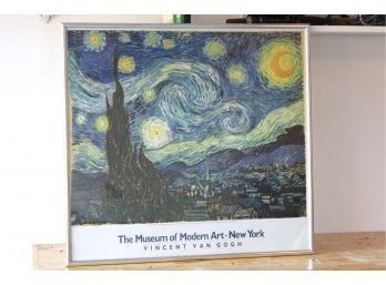 Van Gogh 'Starry Night' Framed Print  31 X 29