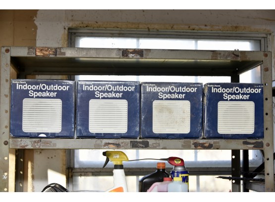 Radio Shack Outdoor Speakers New In Original Box