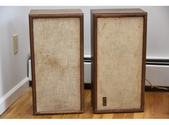 Vintage Floor Speakers 12 X 9 X 24