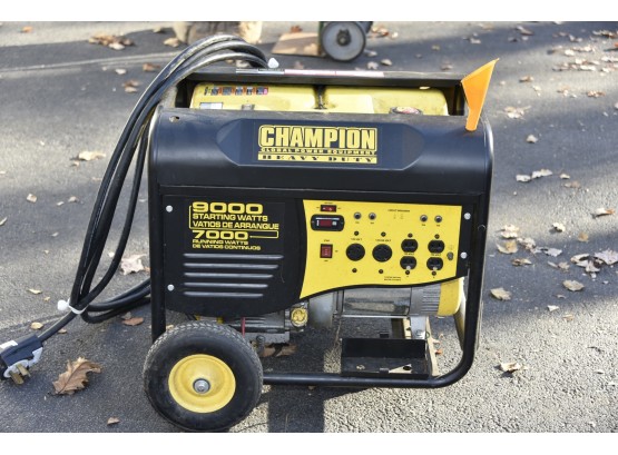 Champion Generator 9000 Starting Watts 7000 Running Watts
