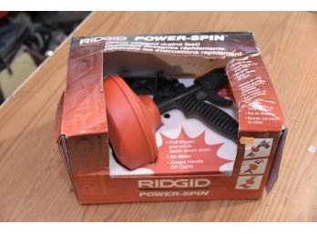 RIGID Power Spin Drain Cleaner