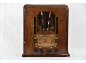 Antique Motorola Radio Powers On