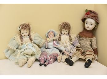Vintage Porcelain Doll Collection