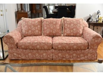 Comfy Pink Sofa 89 X 42 X 36
