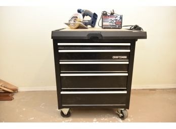 Craftsman Tool Chest Filled With Tools