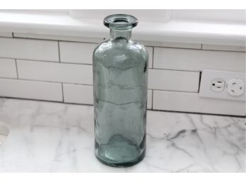 West Elm Glass Bottle Vase