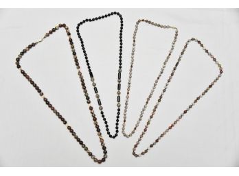 Bespoke Beaded Necklaces Including Genuine Gold Accents - Lot 17
