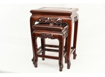 Small Rosewood Nesting Tables