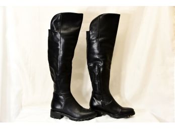 Cole Haan Tall Black Boots Size