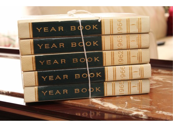 World Book Year Book Set 1962 - 1966