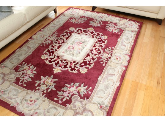 Chinese Hand-Tufted Rug 99 X 63 1/2