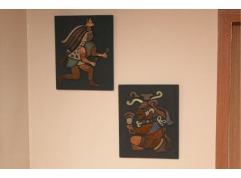 Aztec Copper Wall Art 15 X 17 1/2