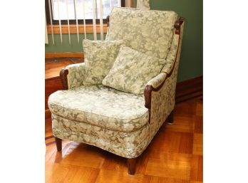Vintage Fabric Armchair 28 1/2 X 36 X 35