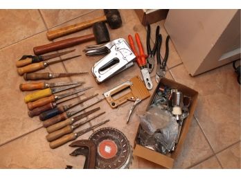 Tool Group Including Staple Guns & Drywall Saws