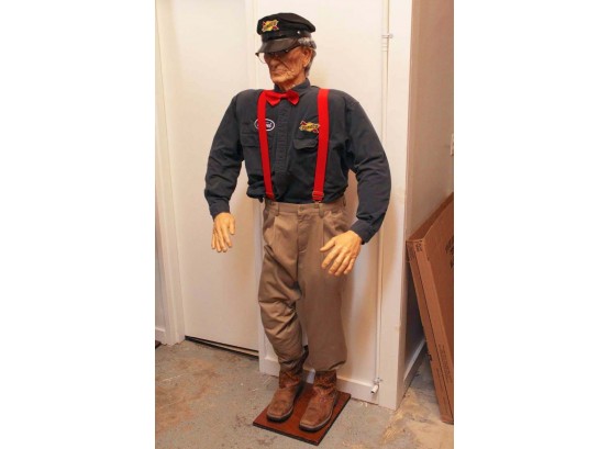 Realistic Old Man Mannequin 20 X 69.5