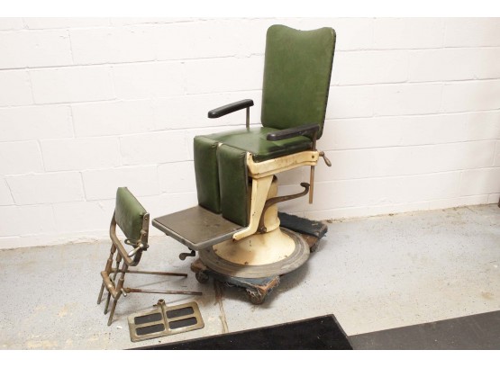 Antique Barber Chair 23 X 36 X 46.5