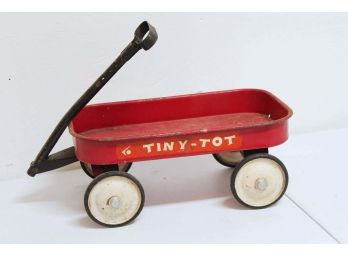 Vintage Tiny Tot Metal Wagon