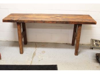 Vintage Wooden Table 76 X 22 X 32