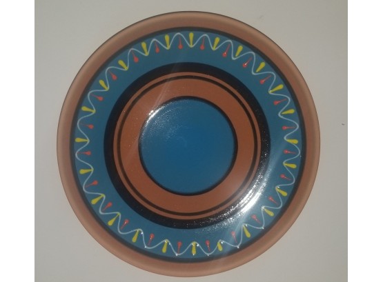 Terracotta Small Dinner Plates Set Of 5 (European Size) - Hand Painted From Spain #2