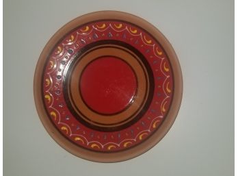 Terracotta Small Dinner Plates Set Of 5 (European Size) - Hand Painted From Spain #1