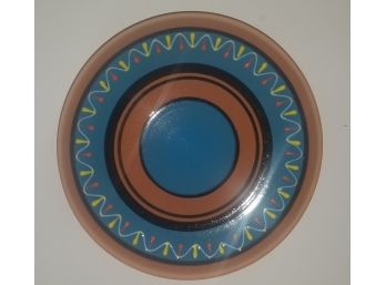 Terracotta Small Dinner Plates Set Of 5 (European Size) - Hand Painted From Spain #2