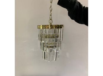 Gold And Glass Chandelier #2