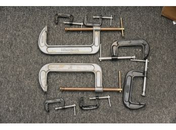Clamp Lot 4- 'C' Clamps