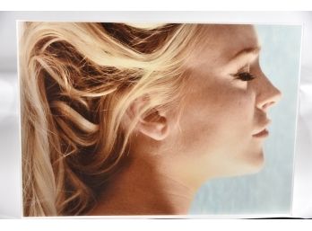 Blonde Dreaming By Guy Bourdin 60 X 42.25 On 14' Plexi ( Art Lot 2)