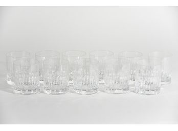 11 Reed And Barton Old Fashion Glasses